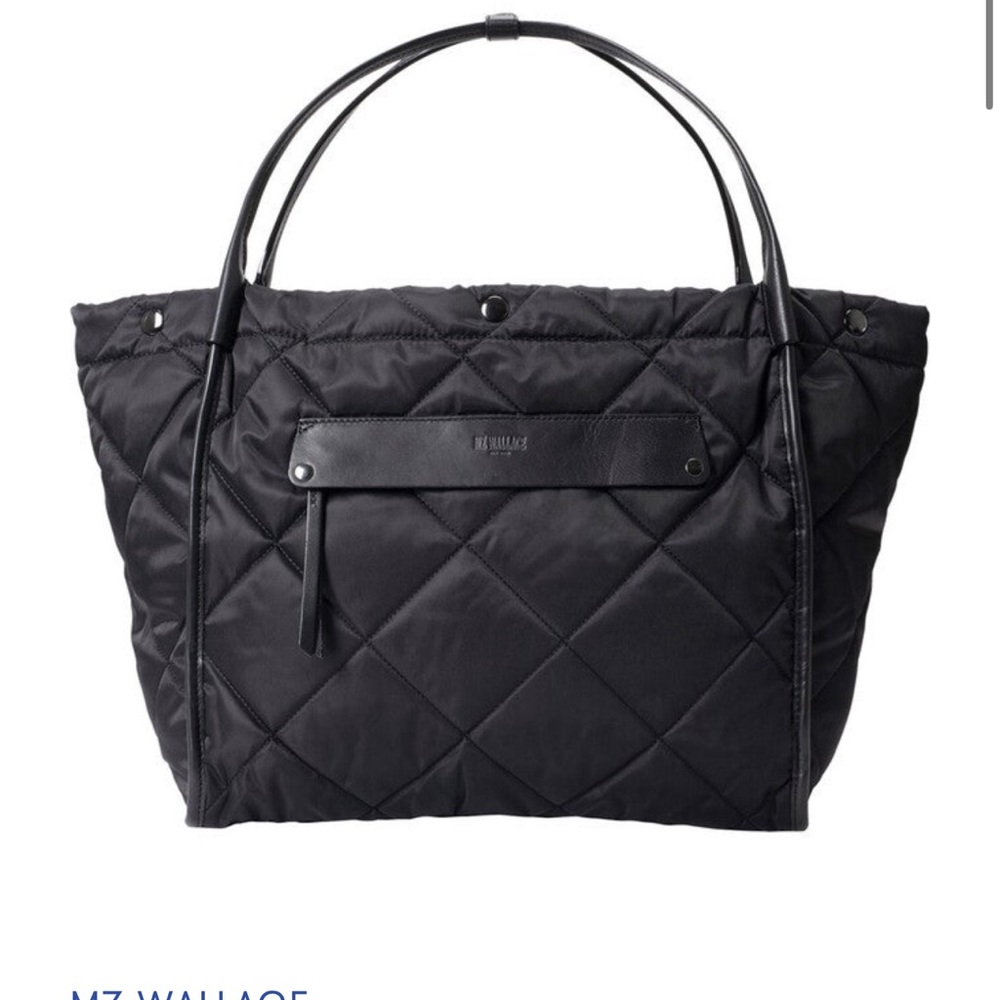 MZ Wallace quilted large Madison shopper - like new condition!